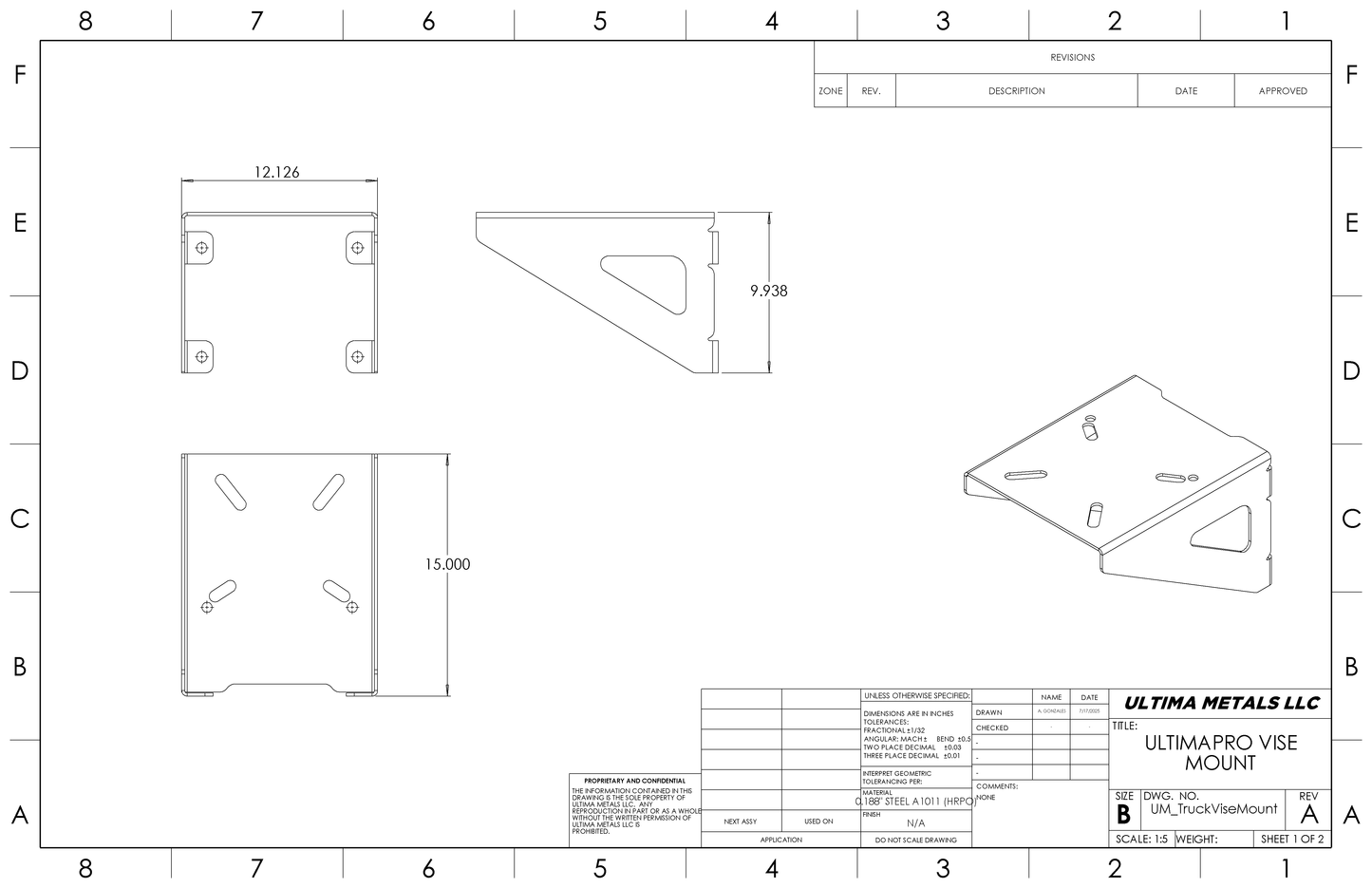 UltimaPro Vise Mount