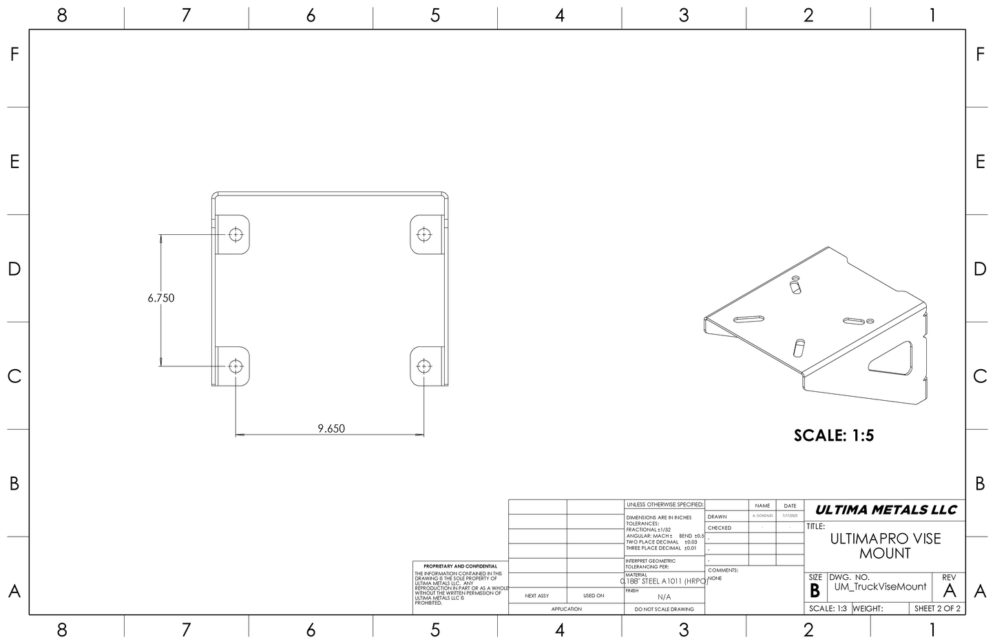 UltimaPro Vise Mount